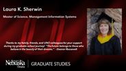 Laura Sherwin - Laura K. Sherwin - Master of Science - Management Information Systems 