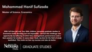 Mohammad Hanif Sufizada - Mohammad Hanif Sufizada - Master of Science - Economics 
