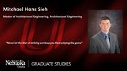 Mitchael Sieh - Mitchael Hans Sieh - Master of Architectural Engineering - Architectural Engineering