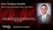 Kevin Handzlik - Kevin Thaddeus Handzlik - Master of Business Administration - Business Administration 