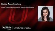 Blaire Shelton - Blaire Anne Shelton - Master of Business Administration - Business Administration 