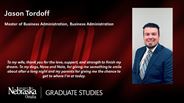 Jason Tordoff - Jason Tordoff - Master of Business Administration - Business Administration 