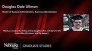 Douglas Ullman - Douglas Dale Ullman - Master of Business Administration - Business Administration 