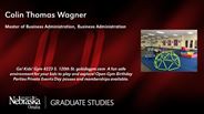 Colin Wagner - Colin Thomas Wagner - Master of Business Administration - Business Administration 