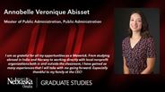 Annabelle Abisset - Annabelle Veronique Abisset - Master of Public Administration - Public Administration 