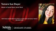 Tamara Dwyer - Tamara Sue Dwyer - Master of Social Work - Social Work 