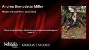 Andrea Miller - Andrea Bernadette Miller - Master of Social Work - Social Work 