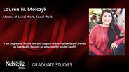 Lauren Molczyk - Lauren N. Molczyk - Master of Social Work - Social Work 