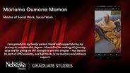 Mariama Oumaria Maman - Mariama Maman - Mariama Oumaria Maman - Master of Social Work - Social Work 