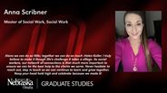 Anna Scribner - Anna Scribner - Master of Social Work - Social Work 