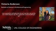 Victoria Anderson - Victoria Anderson - Bachelor of Science in Architectural Engineering