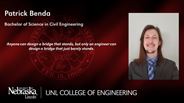 Patrick Benda - Patrick Benda - Bachelor of Science in Civil Engineering