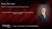 Bryce Bierman - Bryce Bierman - Bachelor of Science in Architectural Engineering