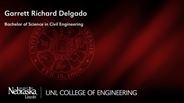 Garrett Delgado - Garrett Richard Delgado - Bachelor of Science in Civil Engineering