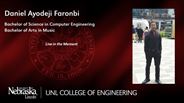 Daniel Faronbi - Daniel Ayodeji Faronbi - Bachelor of Science in Computer Engineering - Bachelor of Arts in Music
