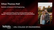Ethan Hall - Ethan Thomas Hall - Bachelor of Science in Civil Engineering