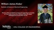 William Kisker - William James Kisker - Bachelor of Science in Electrical Engineering