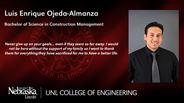 Luis Ojeda-Almanza - Luis Enrique Ojeda-Almanza - Bachelor of Science in Construction Management
