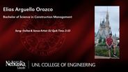 Elias Orozco - Elias Arguello Orozco - Bachelor of Science in Construction Management