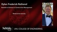 Dylan Rothanzl - Dylan Frederick Rothanzl - Bachelor of Science in Construction Management