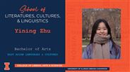 Yining Zhu - BA - East Asian Languages & Cultures