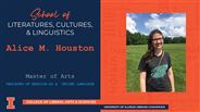 Alice M. Houston - MA - Teaching of English as a  Second Language