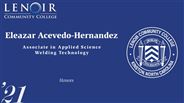 Eleazar Acevedo-Hernandez - Honors