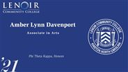 Amber Davenport - Lynn - Phi Theta Kappa, Honors