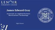James Gray - Edward - High Honors