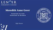 Meredith Greer - Anne - High Honors