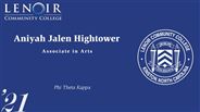 Aniyah Hightower - Jalen - Phi Theta Kappa