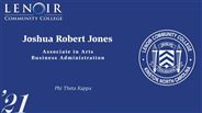 Joshua Jones - Robert - Phi Theta Kappa