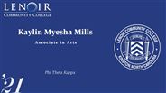 Kaylin Mills - Myesha - Phi Theta Kappa