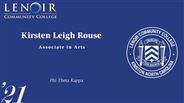 Kirsten Rouse - Leigh - Phi Theta Kappa