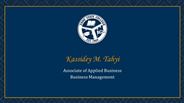 Kassidey M. Tahyi
