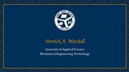 Derrick A. Mitchell